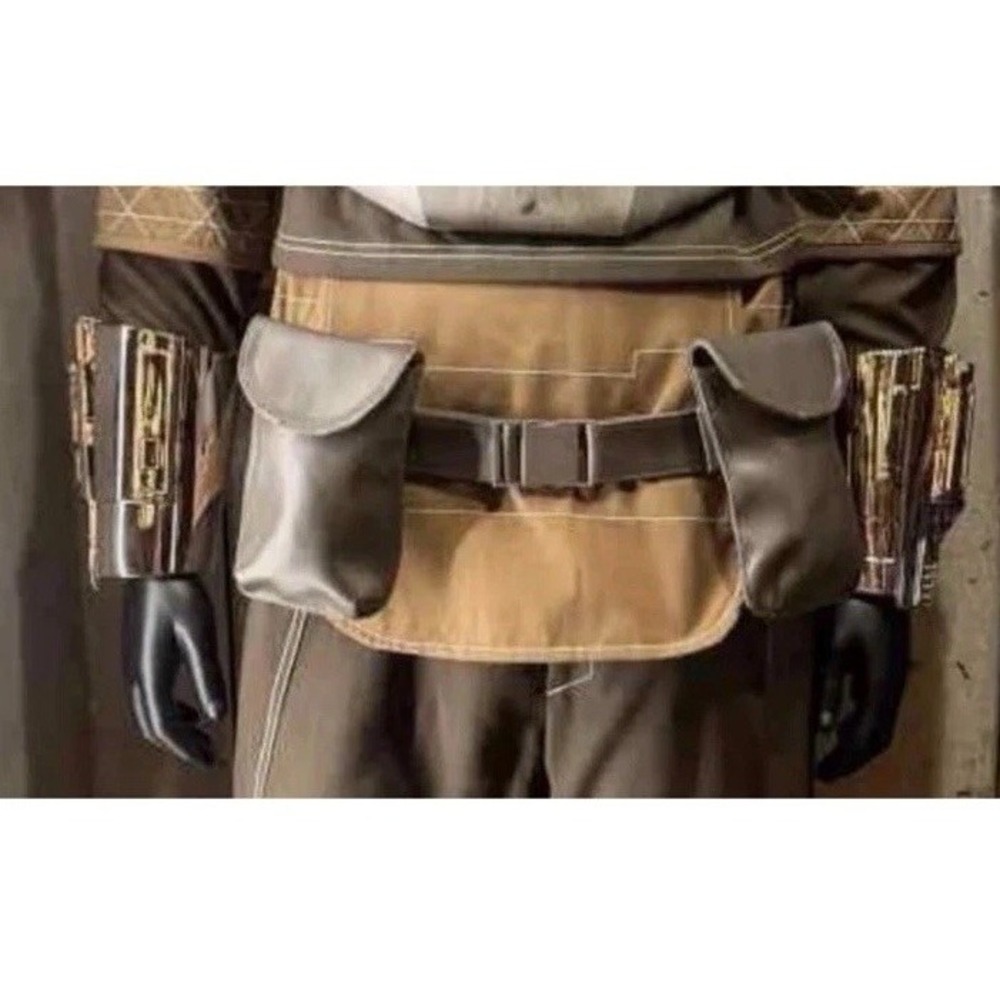 2026 Disney Parks Star Wars Mandalorian Gauntlets & Flight Suit Cosplay Outfit